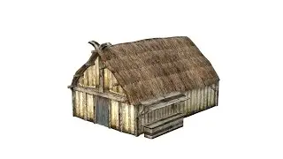 Vikings Buildings Iprops 3D Models for Iclone 8