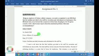 ENG201 Assignment solution fall 2018 youtube