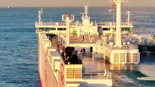 BYD JINAN 7000 Car [ LNG ]  RORO Ship Test in East China Sea