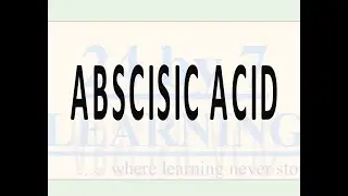 Video 4: Abscisic Acid