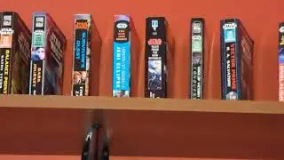 My Star Wars Books Displayed