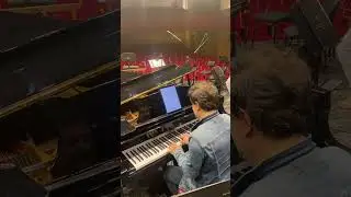 Fragile (Sting) - #g&ouml;khanparsymphonic #soundcheck 🎤🎺🎹🎸🥁(short passage)