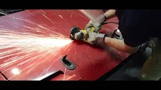 DMAX style hood vent install!