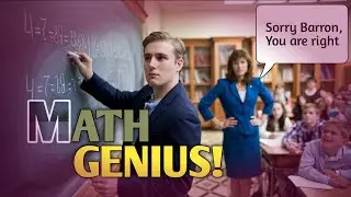 Barron Trump Outsmarts Professor in Viral College Math Moment!
