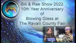 Aspen Hot Glass Blowing Glass at the Ravalli County Fair, 2022