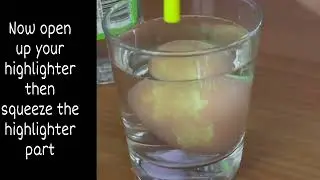 Glow in the dark egg experiment epic