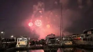 Fireworks July 04,2023 at Seattle waterfront