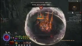 Diablo IV HC Barb Pit 109/ Clan en espa&ntilde;ol (The Crimson Horadrim)