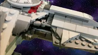 Space ship battle | lego animation