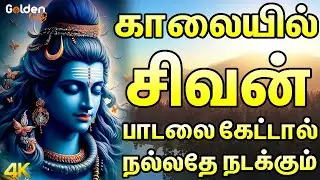 காலையில் சிவன் பாடலை கேட்டால் நல்லதே நடக்கும் | Sivan Bhakti Padagal | Best Tamil Devotional Songs