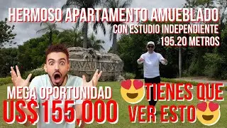 😍 Apartamento de Lujo en Juan Dolio con Campo de Golf y Estudio Independiente 😍 Cerca Aeropuerto 😍