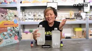 #yeinshares Blending Essential Oils into Unscented Aloe Hand Sanitizer!!