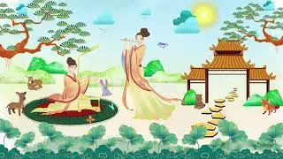 Ancient Chinese Fantasy Music - Magical Dizi Flute & Guzheng Garden Dreamscape for Stress Relief