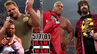 WWF RAW - May 7, 2001 Full Breakdown - Foley/Rikishi Turns v Austin - Rock's Movie Debut Set Records