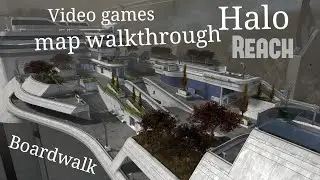 Halo Reach Video games map walkthrough Map Boardwalk