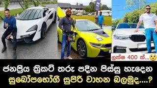 ක්&zwj;රිකට් ගහන අපේ කොල්ලෝ පදින සුපිරි වාහන| Sri Lankan cricketers cars | cricketers with their cars