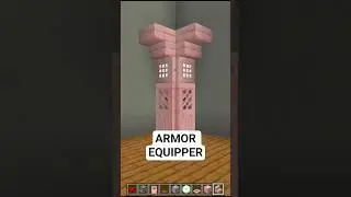 MINECRAFT Armor Equipper 😱 #minecraft #shorts