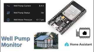 ESP32 Home Assistant Well Pump Monitor