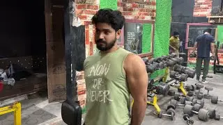 35/90 Days Regular Gym Challenge 💪 | Day 35 Workout Vlog | Consistency is Key | Fitness Journey