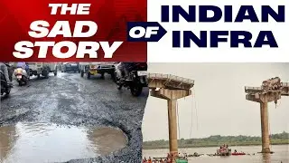 India&rsquo;s crumbling backbone: Shocking truth about our failing infrastructure #gujrat #bridgecollapse