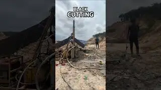 CUTTING#drill#drilling#coal#carbon#rock#stone#geology#cutting#drillbits#borneo#indonesia#well#energy