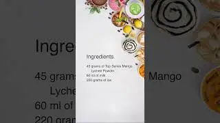 Check Out Our Refreshing 2-in-1 Shake | How to make Mango Lychee Shake | TOP Creamery