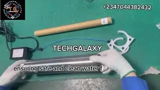 Ultraviolet water Sterilizer (UV water disinfectant)  #industrialmachinery #ultravioletlight #water