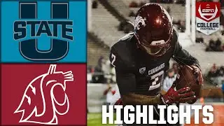 Utah State Aggies vs. Washington State Cougars | Full Game Highlights | ESPN College Football
