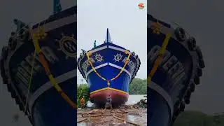 New fishing boat launching @kadalmakrii
