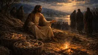 John 6 • Day 2,546 - Bread tests motives; His words divide the crowd; true disciples remain.