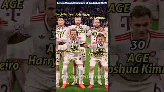 FC Bayern Munich Squad Champions of Bundesliga 2024/2025 😍 Bayern Munich Team Players Current Age 👆