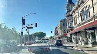 NAPA VALLEY CITY DOWNTOWN DRIVE AROUNDS @ California USA 🇺🇸 JULY 2023