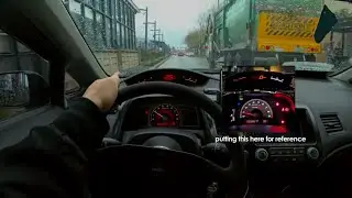 Driving My 8th Gen Civic Si | POV 2: FD2 Cluster Incoming?