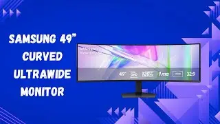 Best 49&rdquo; Ultrawide Monitor for Work & Gaming? Dual QHD 120Hz USB-C HDR400 Review | Samsung