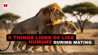 5 Shocking Things Lions Do Before Mating (Nature is The same)