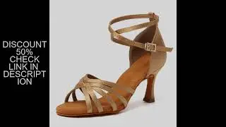 Latin Dance Shoes Women Suede Soles Tango Indood Dancing Shoes Cuban Heels Party High Heel Ballroom