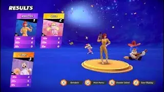 Nickelodeon All-Star Brawl: April O' Neil vs Helga vs Sandy
