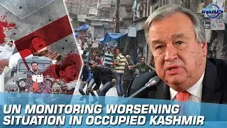 UN 'Monitoring' Worsening Situation In Occupied Kashmir | Indus News