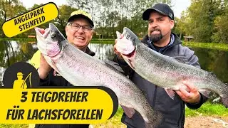 3 Teigpropeller f&uuml;r Lachsforellen