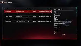 WWE 2k25 Fight Night time