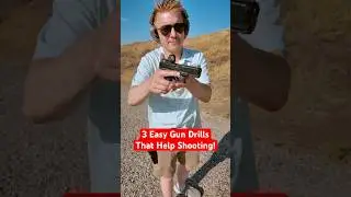 3 SIMPLE Training Drills That MASSIVELY Improve Shooting! #civtac #pewpew #glock