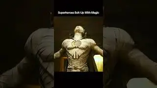 Superheroes Suit-Up With Magic ☠️ #shorts
