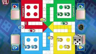 Ludo Game in 4 Players | Ludo King Game | Ludo Game win ❤️