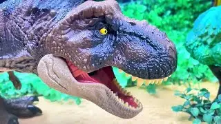 🦖 Save the Baby Rex! 👶 Tyrannosaurus Rampage Against Humans 🔥 | Isabelle Jurassic Fan Movie 🎥