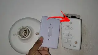 como tirar interruptor de ventilador e colocar normal de luz e bocal