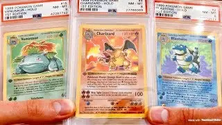 POKEMON 1ST EDITION BASE SET COMPLETE PSA GRADED ! RARE CARD COLLECTION + CHARIZARD