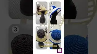 Crochet Special Event/Church Hats for Women
