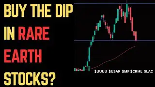 Should You Buy The Dip In Rare Earth Stocks? $MP, $UUUU $LAC $USAR #rareearthstocks #stockstobuy