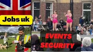 Security job At Festival’s in UK | Easy High paying job in UK | International Students in UK