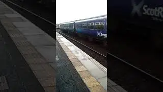 Class 156 scotrail departing nitshill for barrhead 10 January 2020
